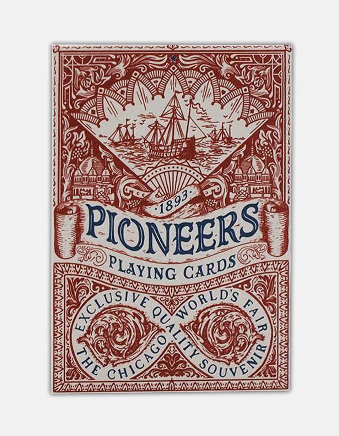 Pioneers - rosu - Carti de joc marcate