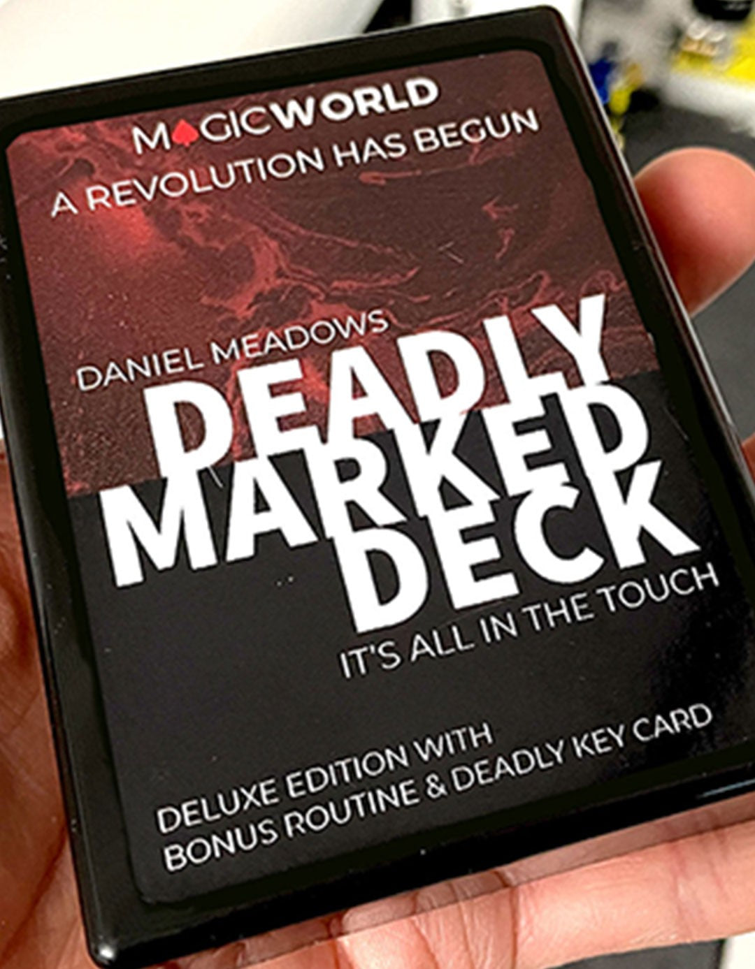 Deadly Marked Deck - Bicycle albastru