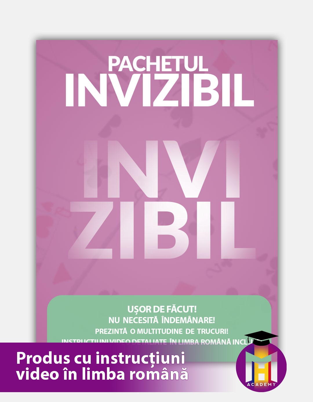 Invisible Deck - Bicycle - Carti de joc speciale si instructiuni