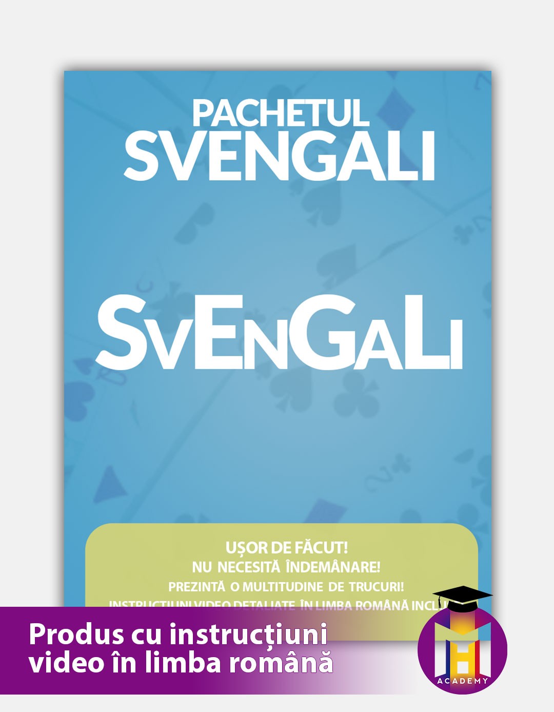 Svengali Deck - Bicycle - Carti de joc speciale si instructiuni