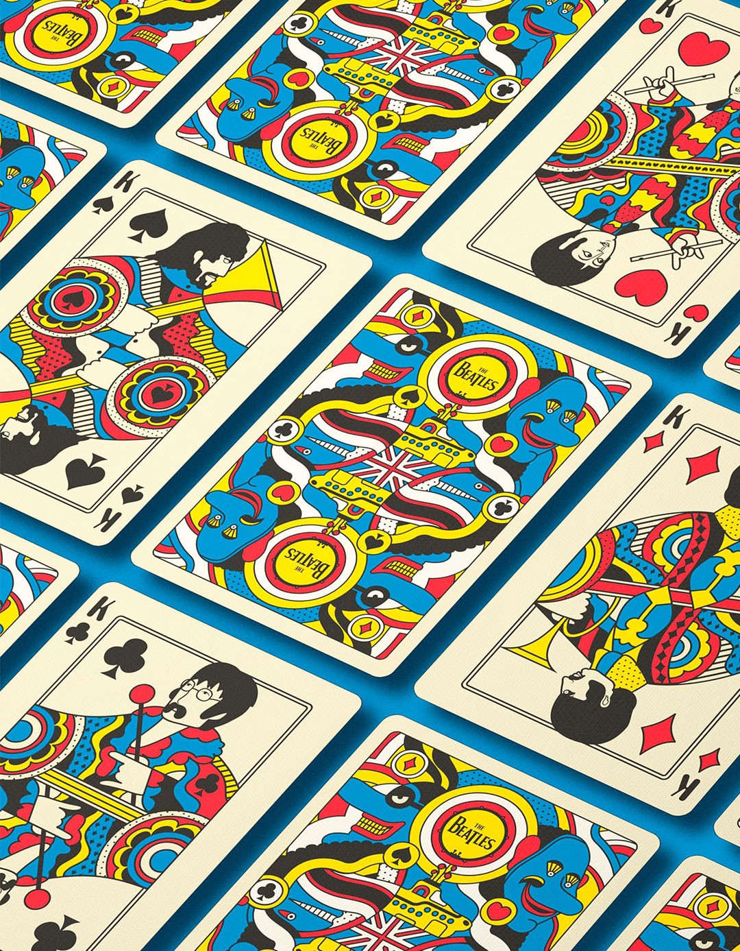 The Beatles (Yellow Submarine) - Carti de joc