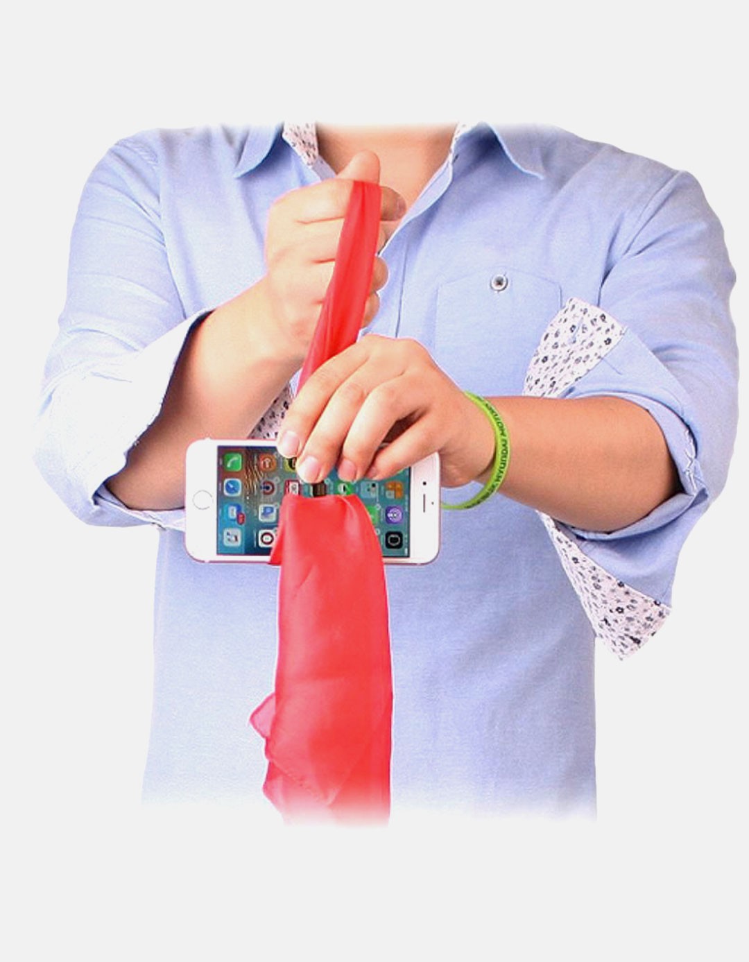 Esarfa prin telefon - Silk Thru Phone by Jeimin Lee