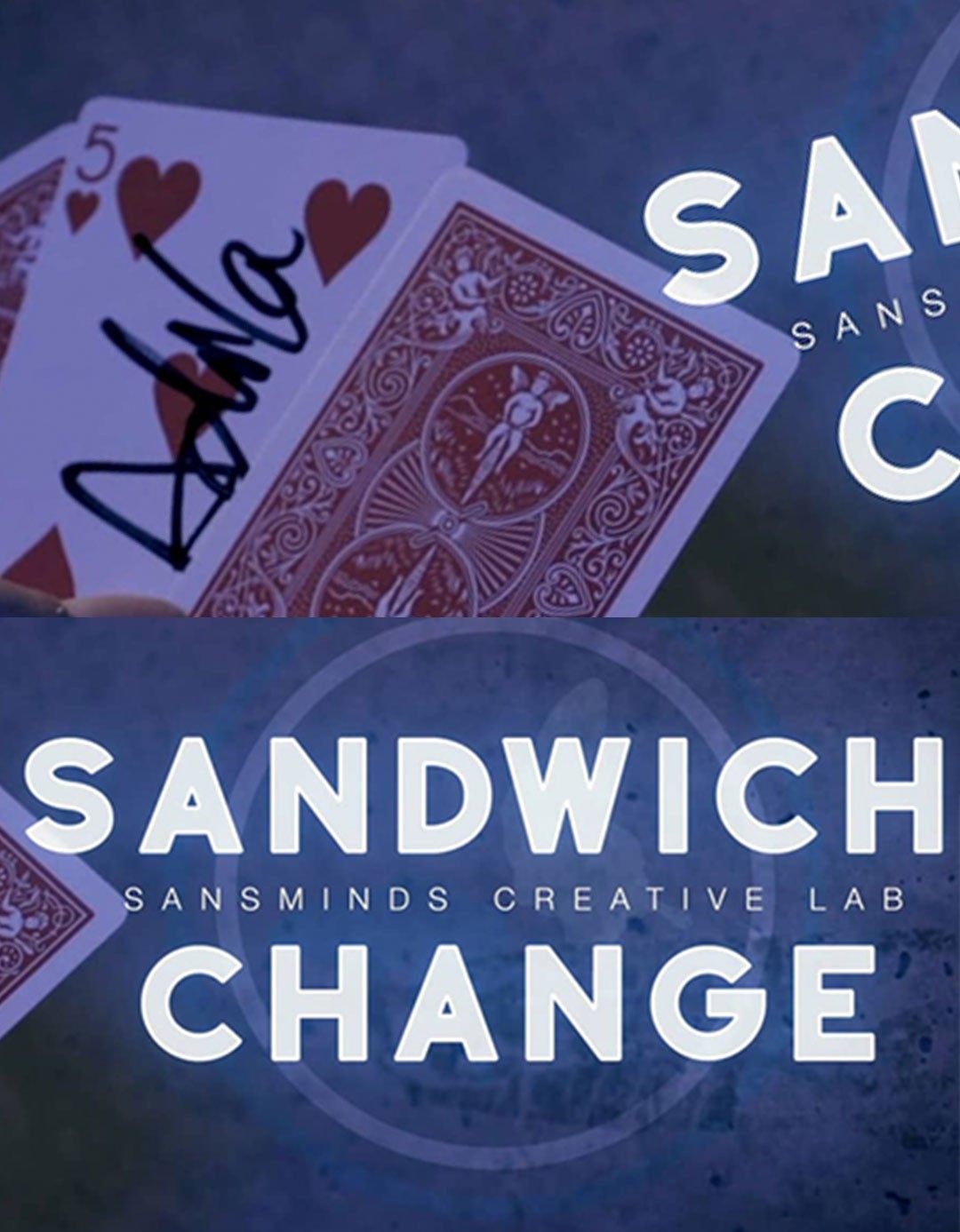 Sandwich Change (Gimmicks si DVD) by SansMinds