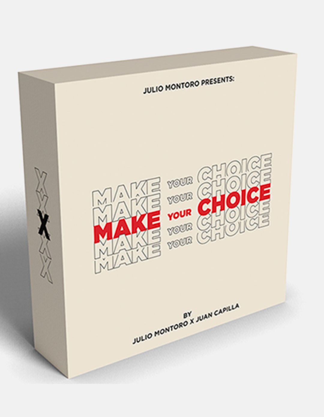 MAKE YOUR CHOICE (Gimmick si instrucituni online) by Julio Montoro