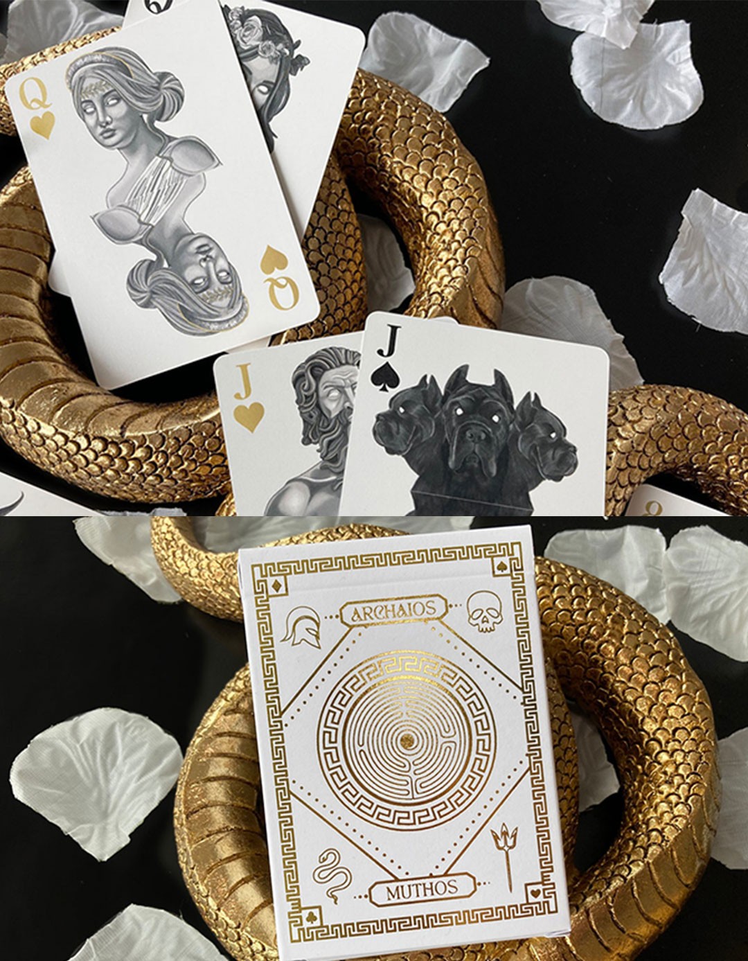 Archaios Muthos – White Edition - Carti de joc ed. limitata