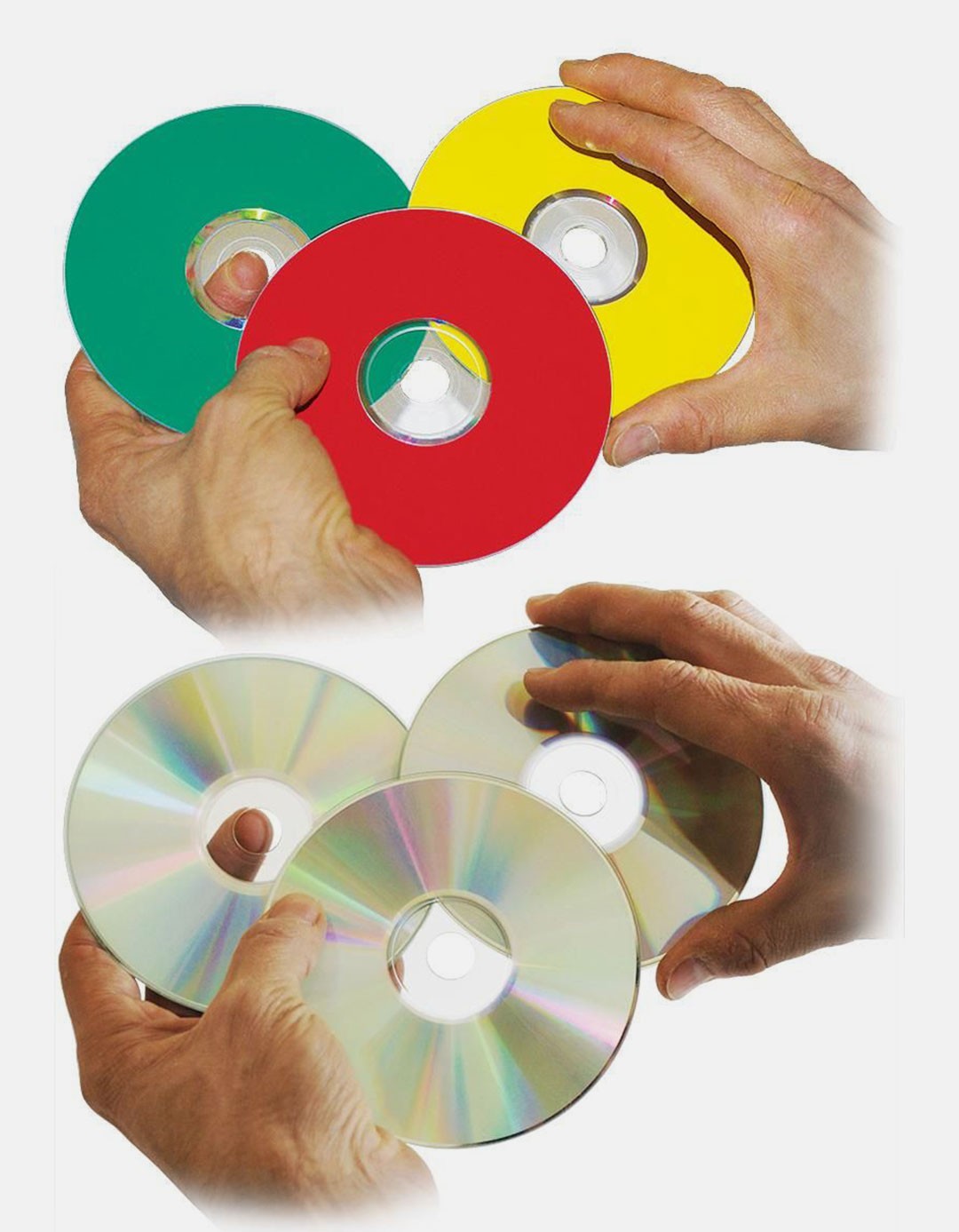 CD-uri care isi schimba culoarea
