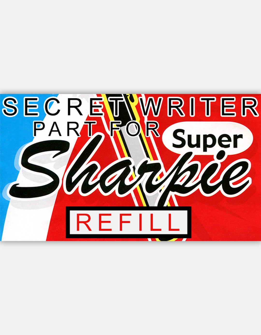 Secret Writer Part pentru Super Sharpie (Refill)