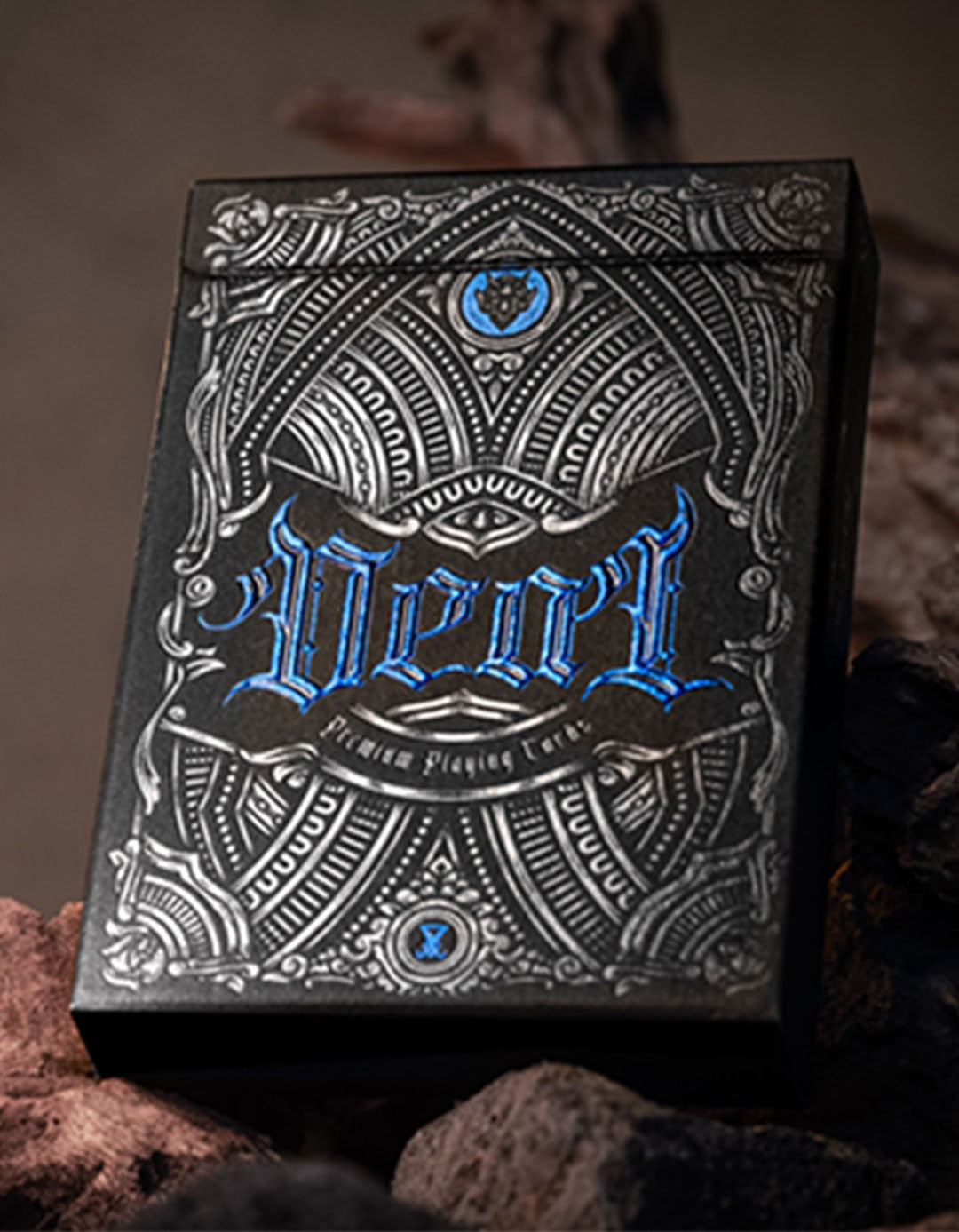Deal with the Devil (Cobalt Blue) - Carti de joc cu UV ed. limitata