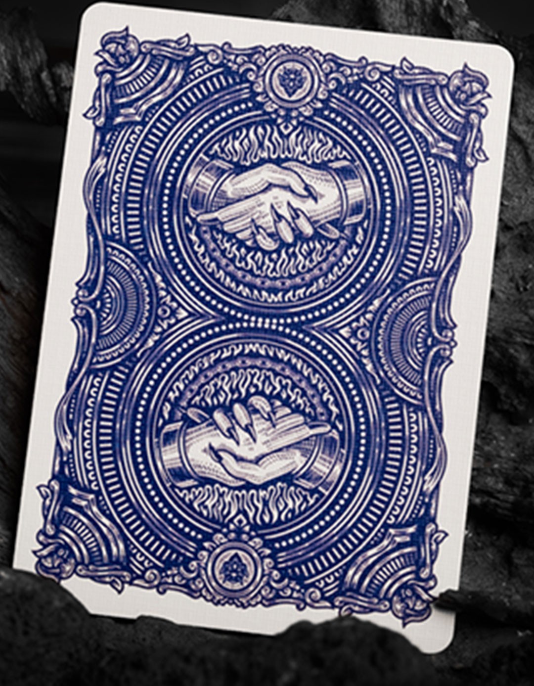 Deal with the Devil (Cobalt Blue) - Carti de joc cu UV ed. limitata