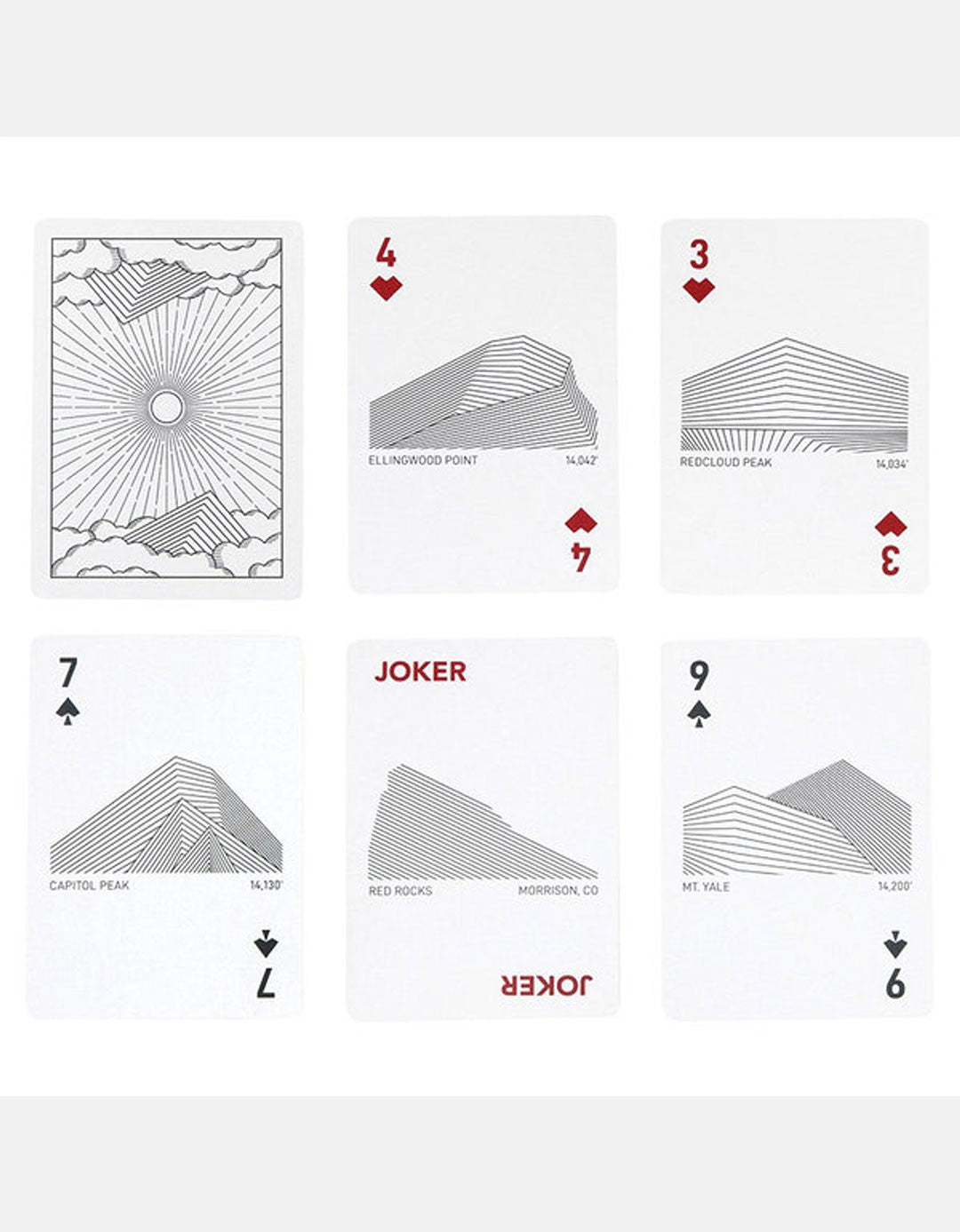 Peak - Day - Carti de joc