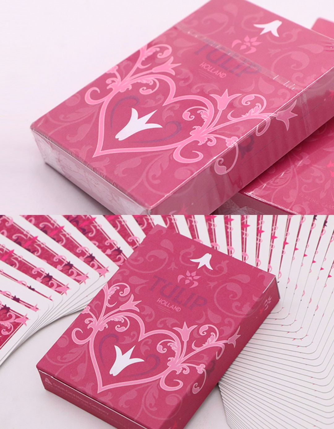 Pink Tulip - Dutch Card House Company - Carti de joc ed. limitata