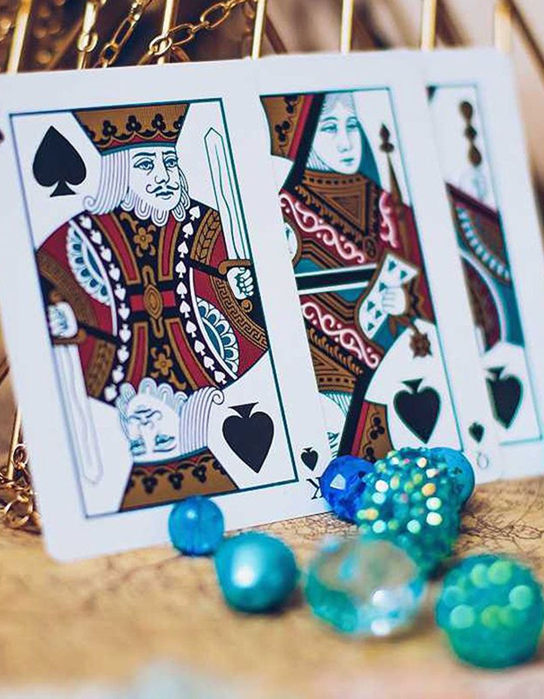 The Hidden King Luxury Edition - Albastru - Carti de joc