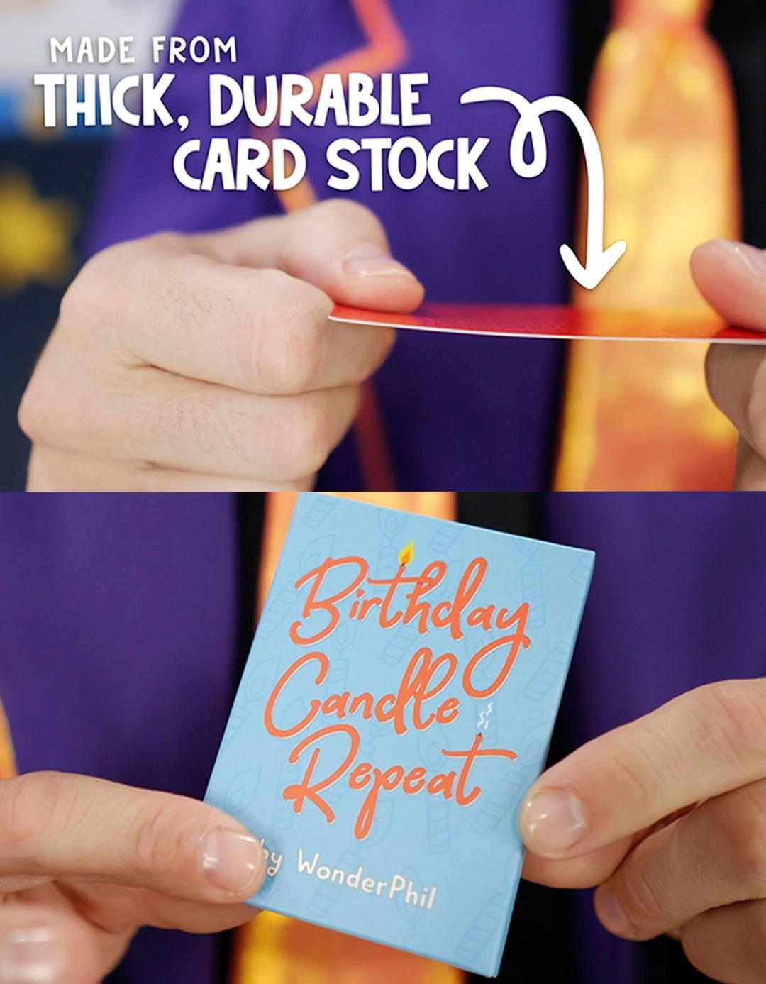 Birthday Candle Repeat (Gimmicks si instructiuni online) by Wonder Phil