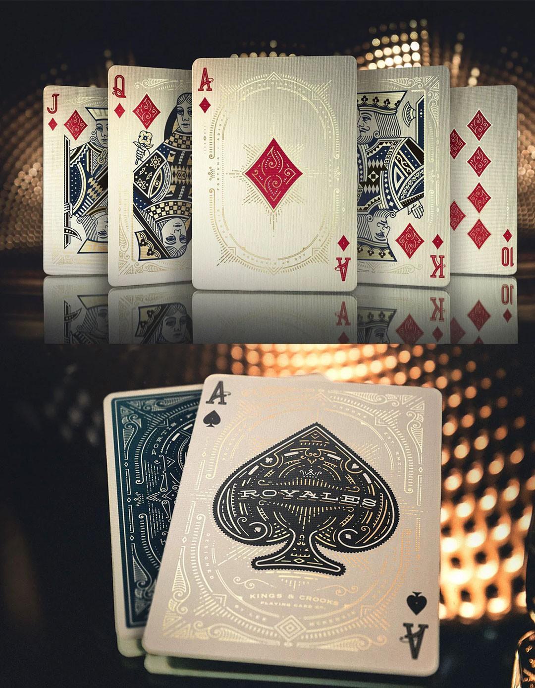 Royales (Midnight Blue) by Kings and Crooks - Carti de joc