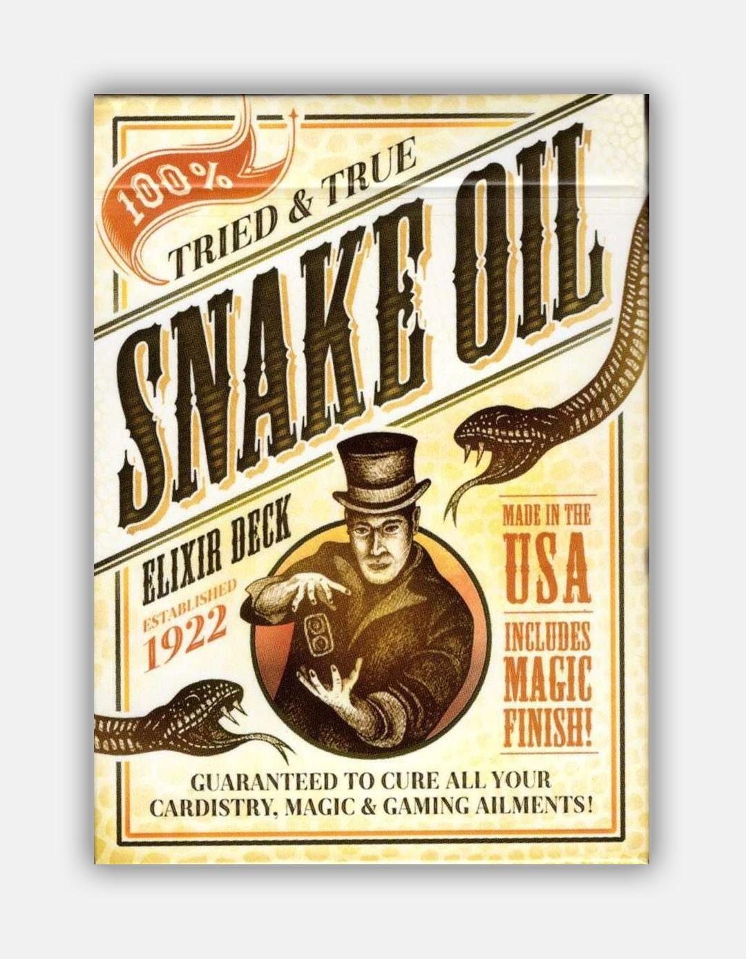 Snake oil - Carti de joc