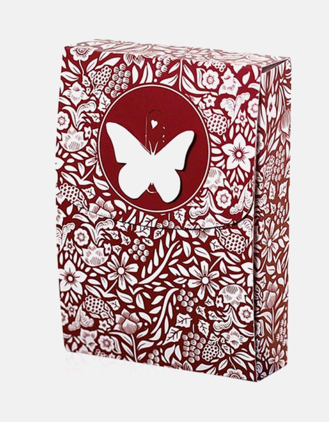 Butterfly ed. 3 - Rosu - Carti de joc marcate cu instructiuni