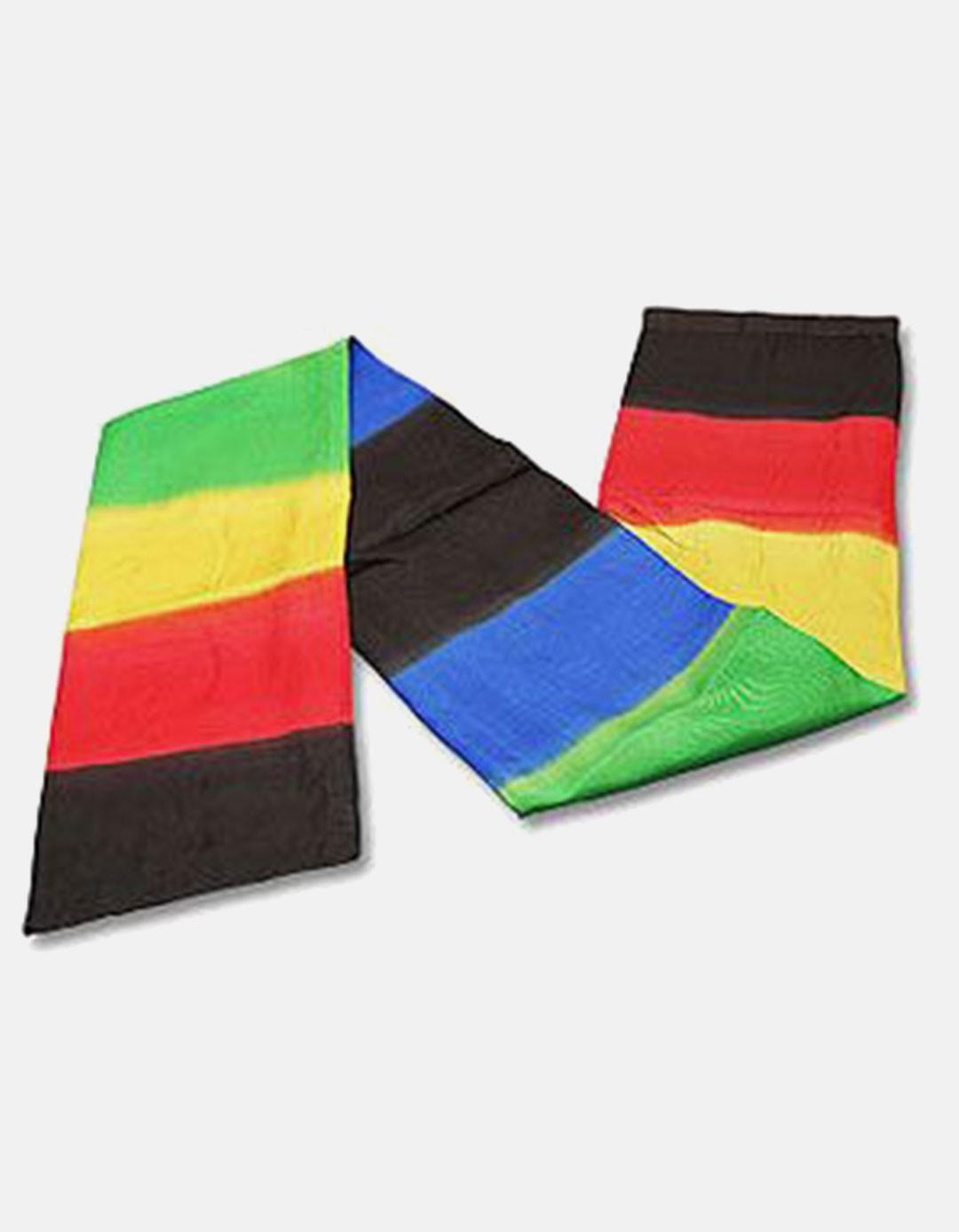 Esarfa care isi schimba culoarea - 100% matase - Color changing streamer - 100% silk
