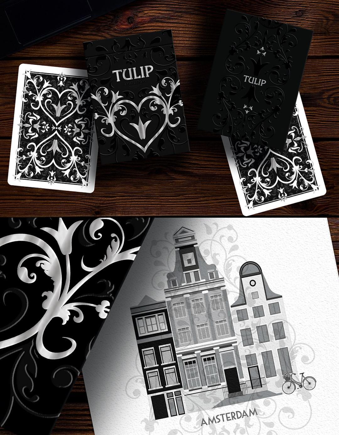 Black Tulip - Dutch Card House Company - Carti de joc
