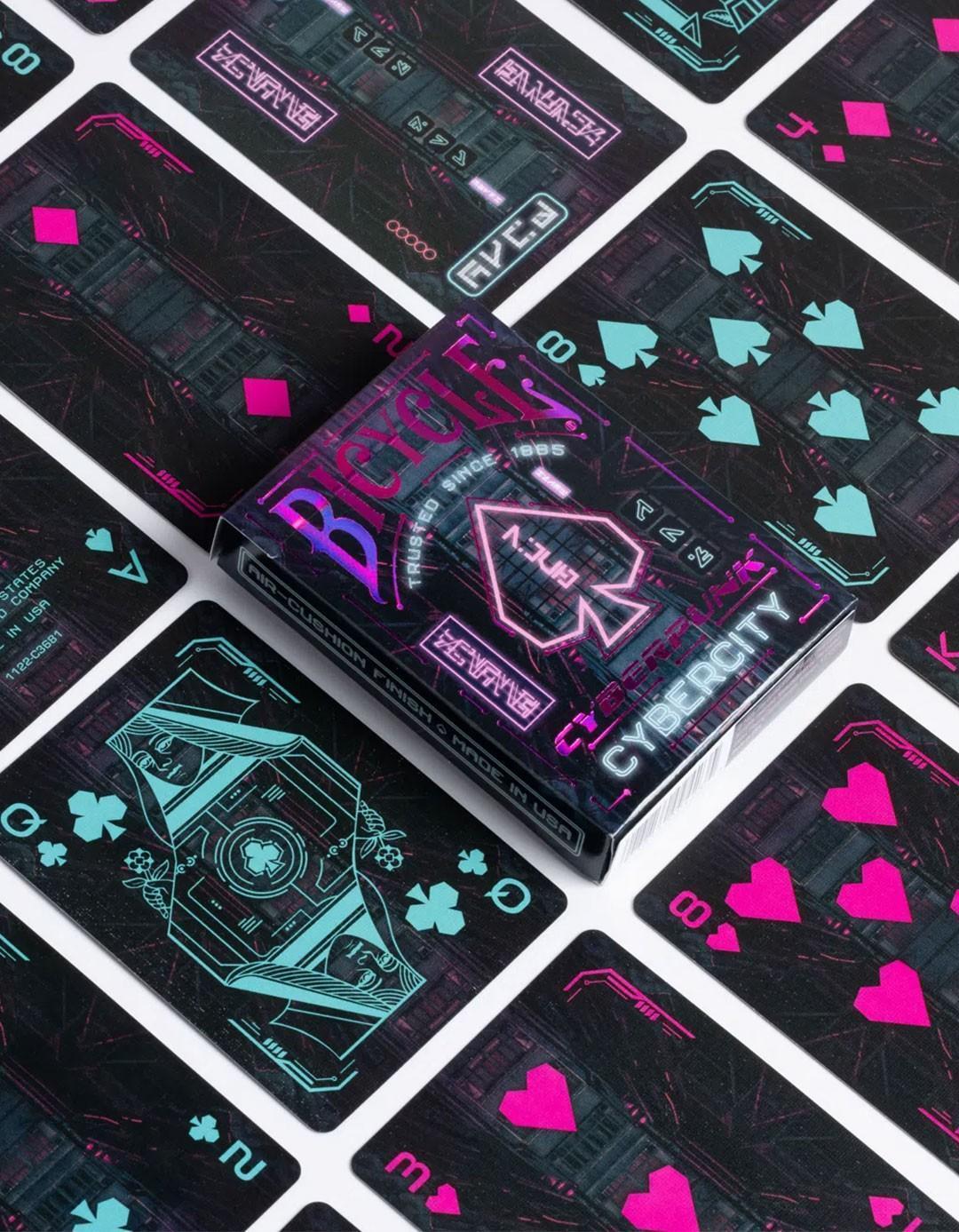 Bicycle Cyberpunk Cybercity - Carti de joc