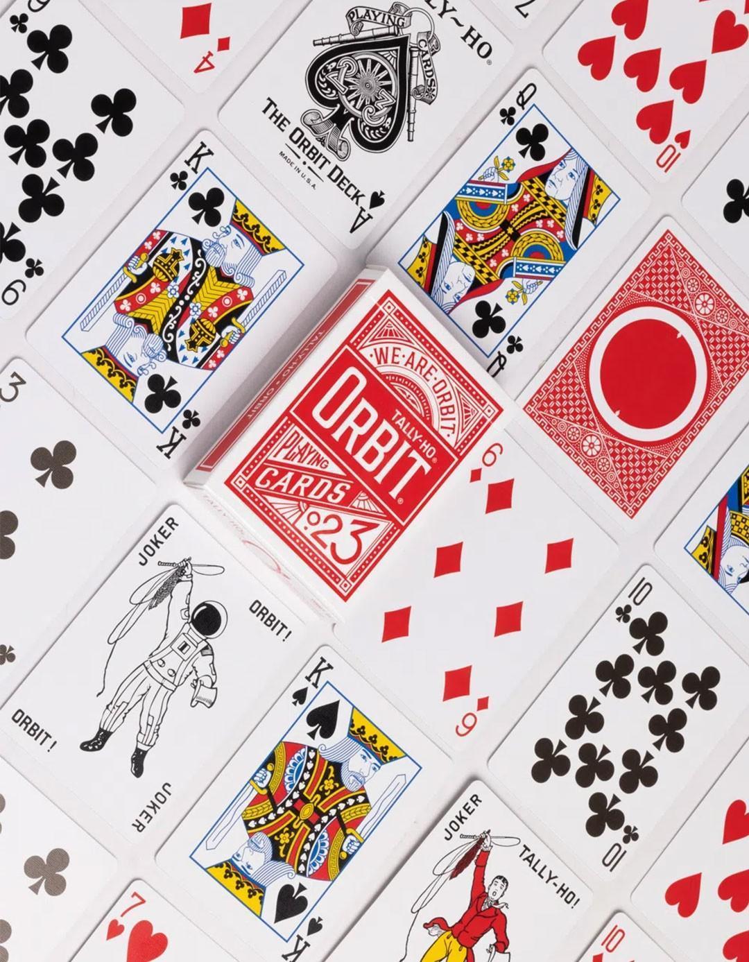 Orbit Tally Ho Circle Back - Albastru - Carti de joc