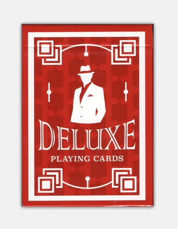Deluxe Playing Cards - Red