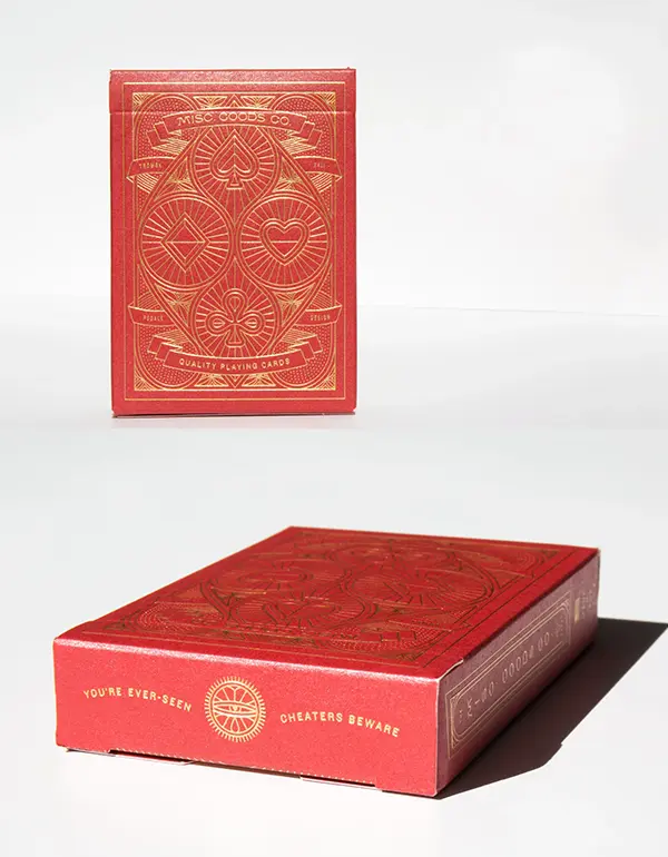 MGCO - red tuck case