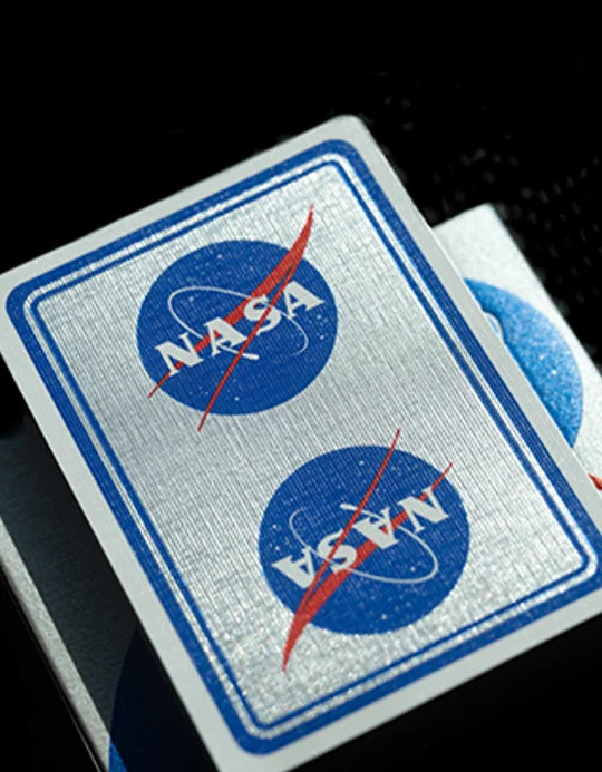 carti de joc NASA-Foil-Meatball-Logo-Playing-Cards