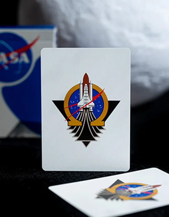 carti de joc NASA-Foil-Meatball-Logo-Playing-Cards