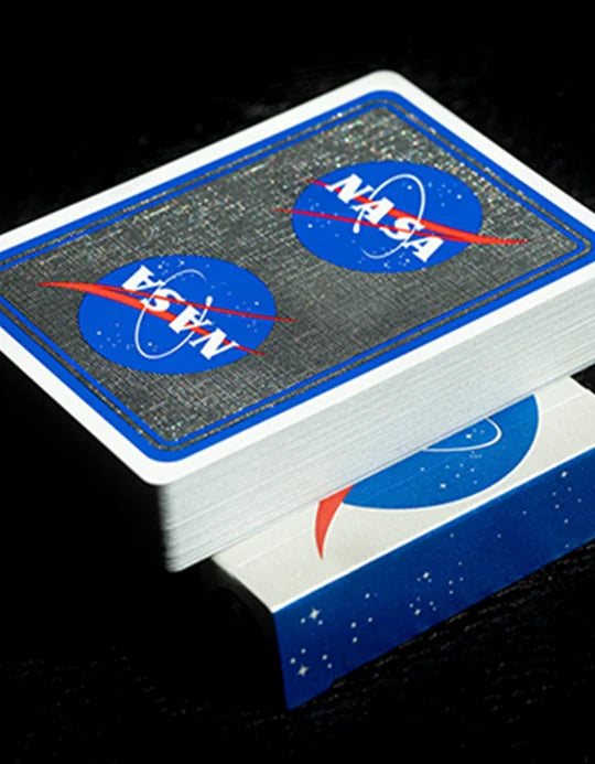 carti de joc NASA-Foil-Meatball-Logo-Playing-Cards