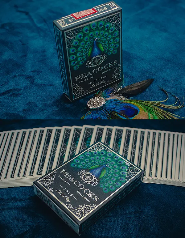 Peacocks - Rocsana Thompson - deck front