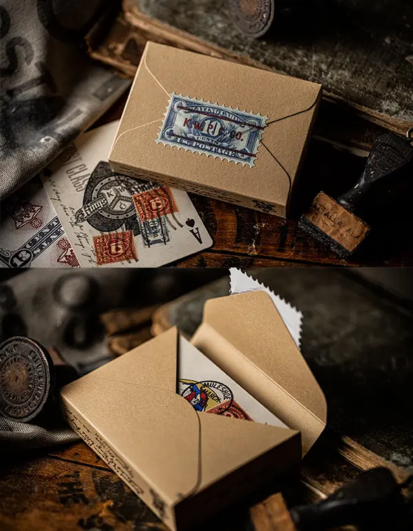 Postage Paid - Albastru - Carti de Joc