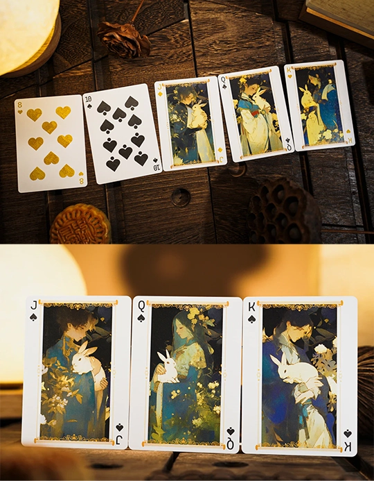 Round Moon - Carti de joc by TCC