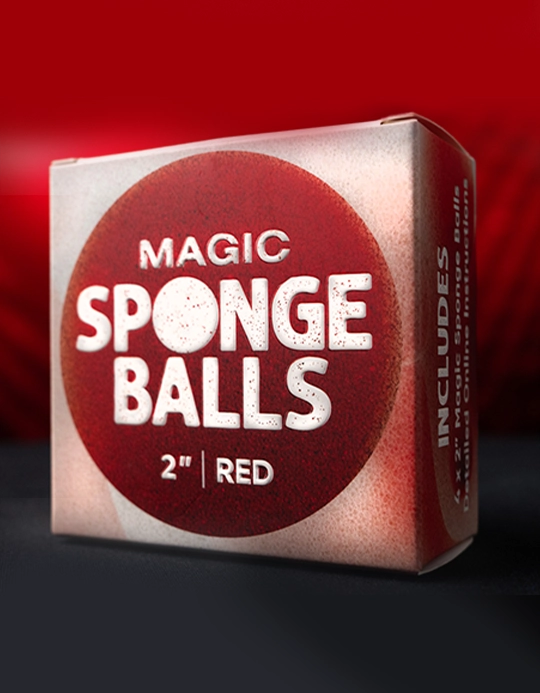 Sponge Balls - Rosii - 5cm By Murphy