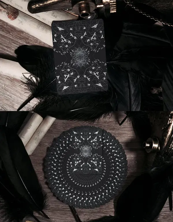 The Raven Black Dusk card back