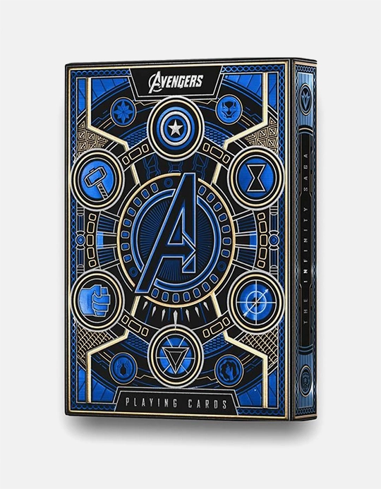 Avengers Albastru - Carti De Joc By Theory11