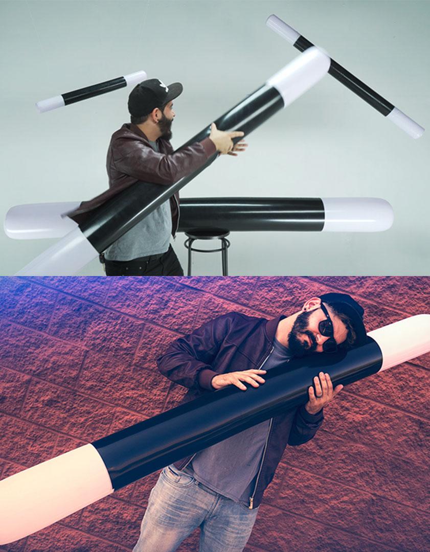 Bagheta gonflabila 60/120/180 cm - Inflatable Wand
