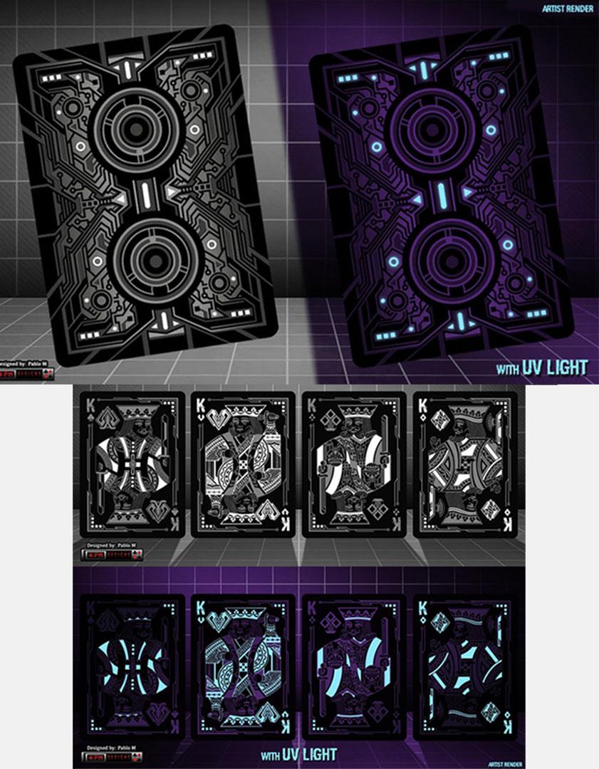 Bicycle Grid Blackout - Carti de joc ed. limitata