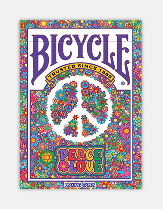 Bicycle Peace & Love - Carti de joc