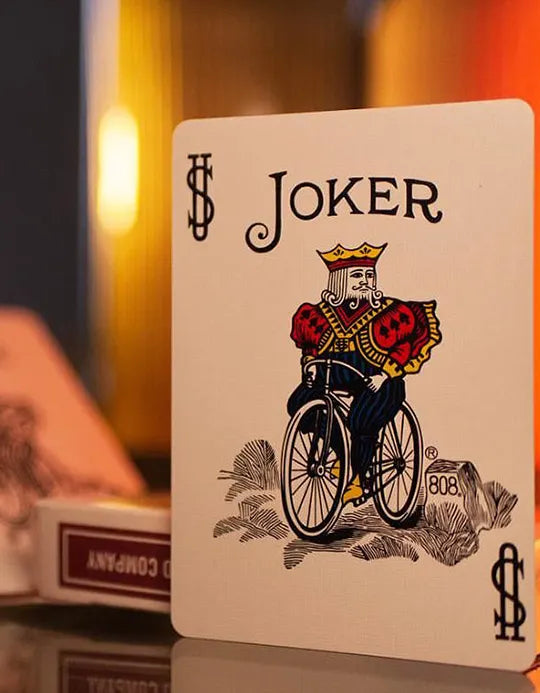 Bicycle - Metallic Deck Ruby - Carti de joc