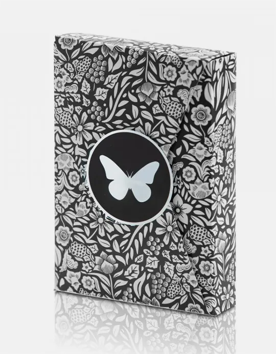 Butterfly - Silver - Fara marcaj - Carti de joc