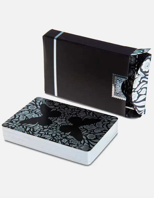 Butterfly - Silver - Fara marcaj - Carti de joc