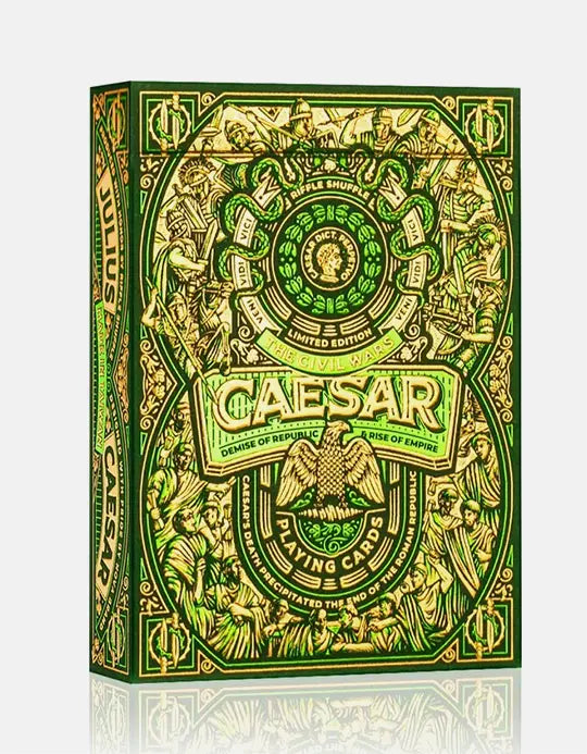 Caesar - Verde- Carti de joc ed. limitata