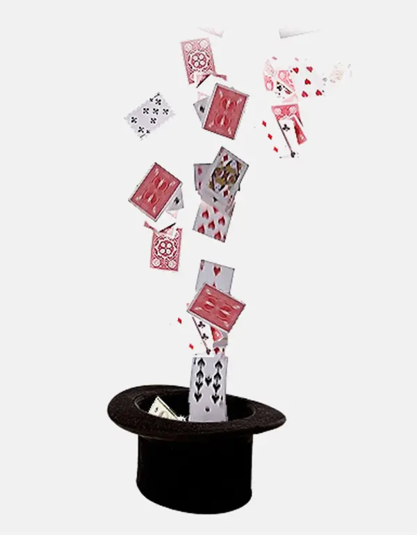 card fountain