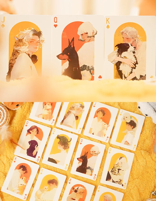 Cat & Dog Carti De Joc by TCC Fashion