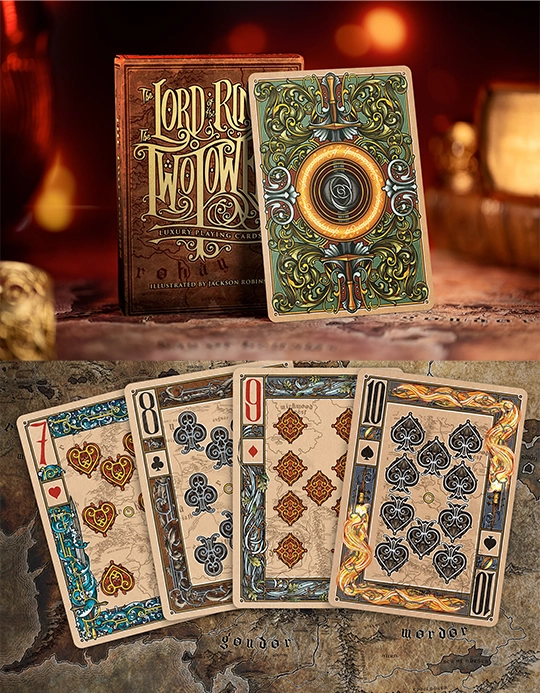 The Lord of the Rings - Cele Doua Turnuri - Carti De Joc