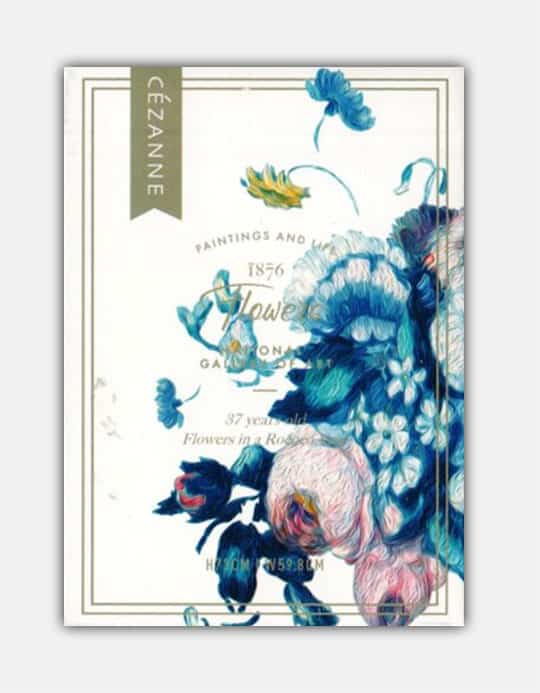 Cézanne - Flowers Rococo - Carti de joc