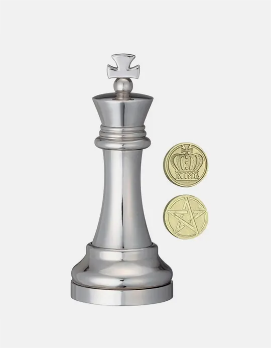 Chess King - Silver