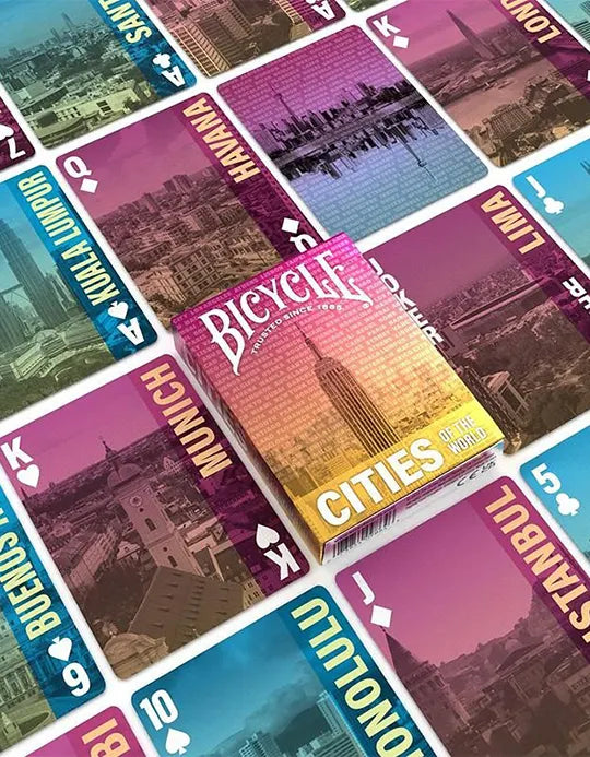 Bicycle - Cities of the World - Carti de joc