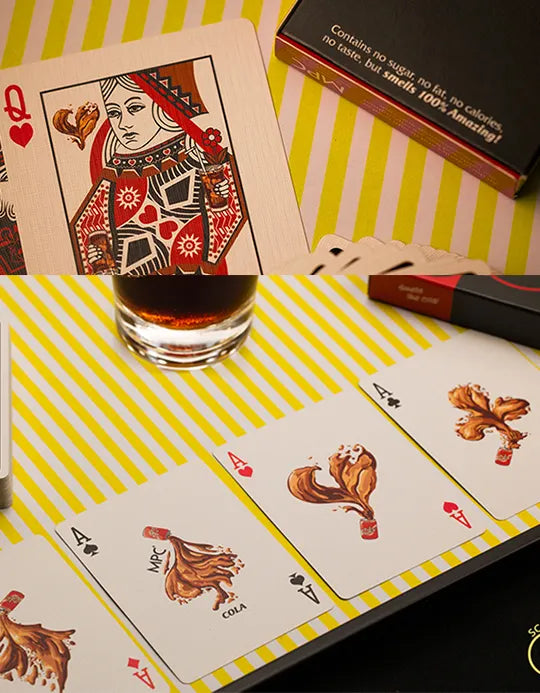 Cola (parfumat) - Carti de joc