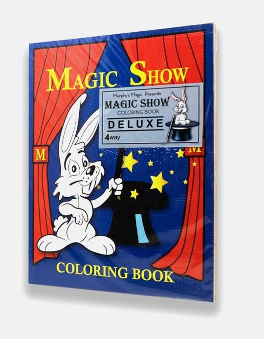 Carte de colorat 4 sensuri - MAGIC SHOW Coloring Book DELUXE (4 way)